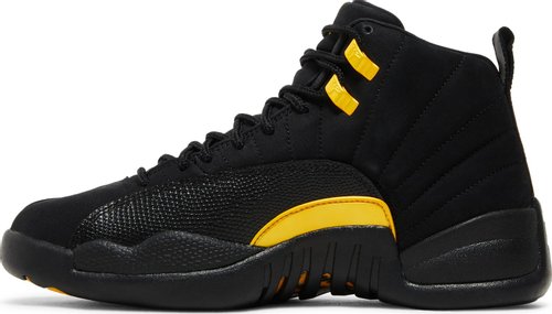 NIKE x AIR JORDAN - Nike Air Jordan 12 Retro Black Taxi Sneakers