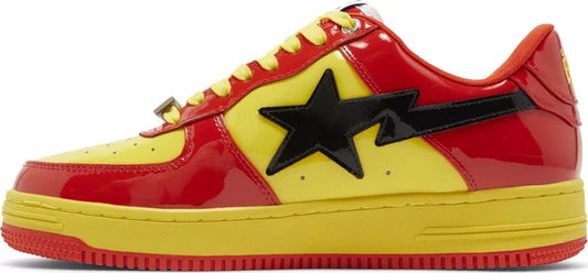 BAPE x MARVEL - A Bathing Ape Bape Sta Low Iron Man x MARVEL Comics Sneakers