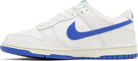 NIKE - Nike Dunk Low Summit White Hyper Royal Sneakers (Kids - GS)