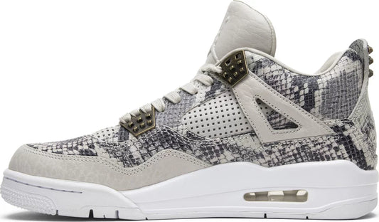 NIKE x AIR JORDAN - Nike Air Jordan 4 Retro Premium Snakeskin Sneakers