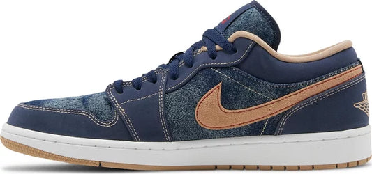 NIKE x AIR JORDAN - Nike Air Jordan 1 Low SE Denim Sneakers