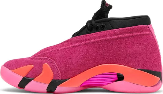 NIKE x AIR JORDAN - Nike Air Jordan 14 Retro Low Shocking Pink Sneakers (Women)