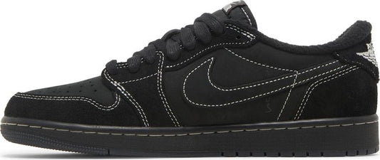 AIR JORDAN x TRAVIS SCOTT - Nike Air Jordan 1 Retro Low OG SP Black Phantom x Travis Scott Sneakers