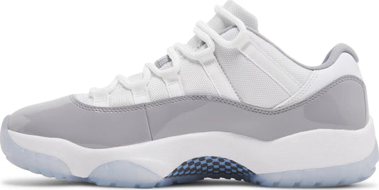 NIKE x AIR JORDAN - Nike Air Jordan 11 Retro Low Cement Grey Sneakers