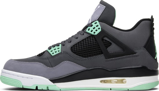 NIKE x AIR JORDAN - Nike Air Jordan 4 Retro Green Glow Sneakers
