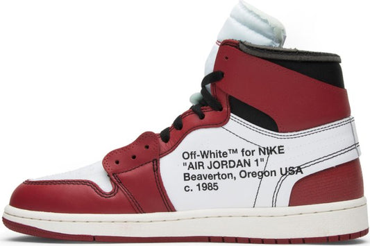 AIR JORDAN x OFF-WHITE - Nike Air Jordan 1 Retro High OG Chicago "The Ten" x Off-White Sneakers