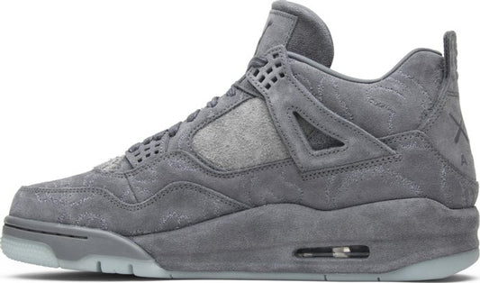 NIKE x AIR JORDAN - Nike Air Jordan 4 Retro Cool Grey x KAWS Sneakers