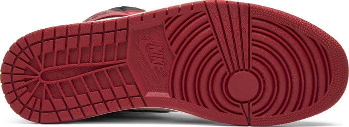 NIKE x AIR JORDAN - Nike Air Jordan 1 Retro High OG Bred Toe Sneakers
