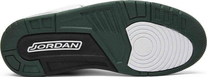 NIKE x AIR JORDAN - Nike Air Jordan 3 Retro Oregon Ducks Pit Crew White Sneakers