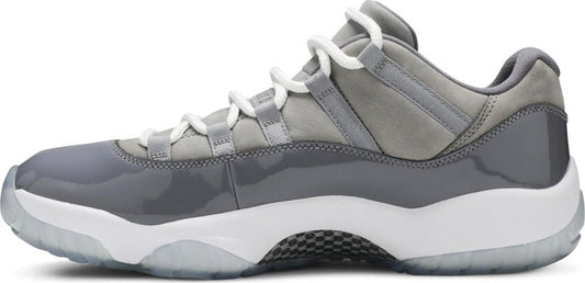 NIKE x AIR JORDAN - Nike Air Jordan 11 Retro Low Cool Grey Sneakers