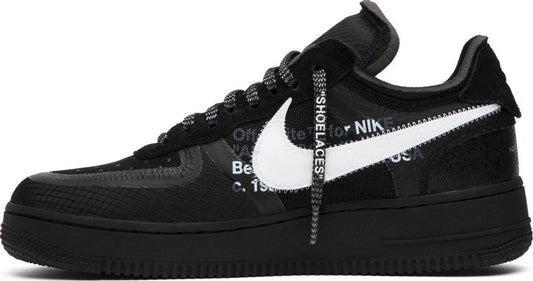 NIKE x OFF-WHITE - Nike Air Force 1 Low Black x Off-White Sneakers