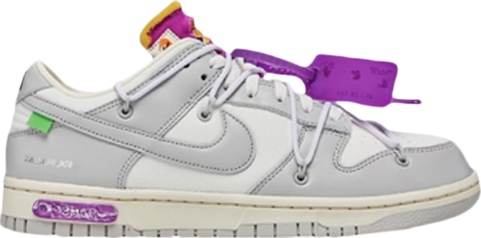 NIKE x OFF-WHITE - Nike Dunk Low "Lot 03 Of 50" x Off-White Sneakers
