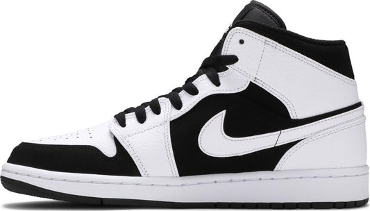 NIKE x AIR JORDAN - Nike Air Jordan 1 Mid Tuxedo Sneakers