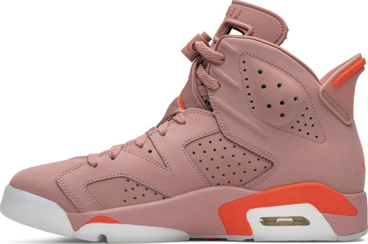 NIKE x AIR JORDAN - Nike Air Jordan 6 Retro Millennial Pink x Aleali May Sneakers (Women)