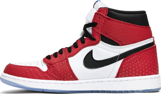 NIKE x AIR JORDAN - Nike Air Jordan 1 Retro High OG Spider-Man Origin Story Sneakers