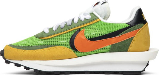 NIKE x SACAI - Nike LDWaffle Green Gusto x Sacai Sneakers