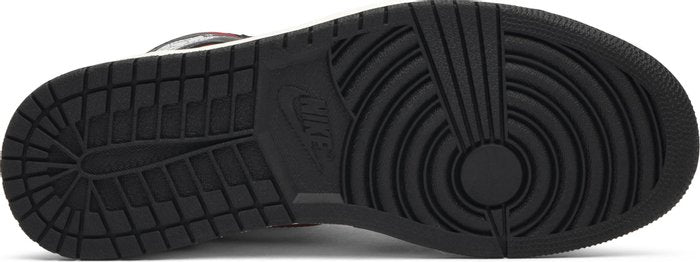NIKE x AIR JORDAN - Nike Air Jordan 1 Retro High OG Black Gym Red Sneakers