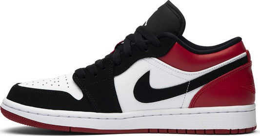 NIKE x AIR JORDAN - Nike Air Jordan 1 Low Black Toe Sneakers