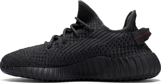 ADIDAS X YEEZY - Adidas YEEZY Boost 350 V2 Static Black Sneakers (Non-Reflective)