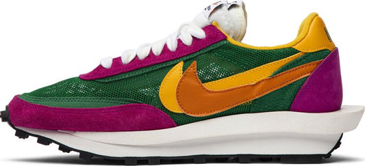 NIKE x SACAI - Nike LDWaffle Pine Green x Sacai Sneakers