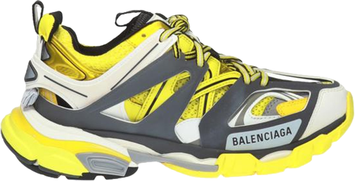 BALENCIAGA - BALENCIAGA Track Trainer Yellow Grey Sneakers (Women)