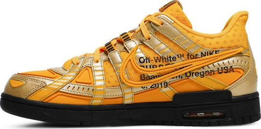 NIKE x OFF-WHITE - Nike Rubber Dunk University Gold x Off-White Sneakers