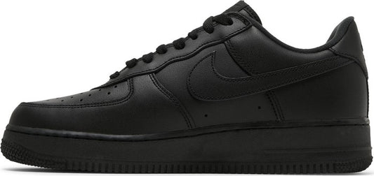 NIKE - Nike Air Force 1 Low Box Logo - Black x Supreme Sneakers