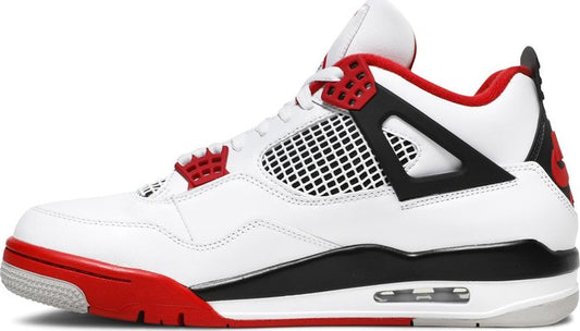 NIKE x AIR JORDAN - Nike Air Jordan 4 Retro OG Fire Red Sneakers (2020 Version)