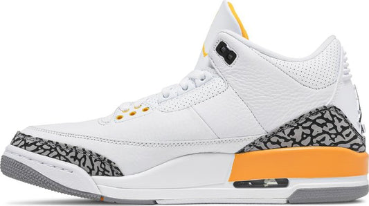 NIKE x AIR JORDAN - Nike Air Jordan 3 Retro Laser Orange Sneakers (Women)