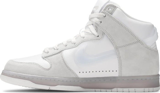NIKE - Nike Dunk High White Platinum x Slam Jam Sneakers