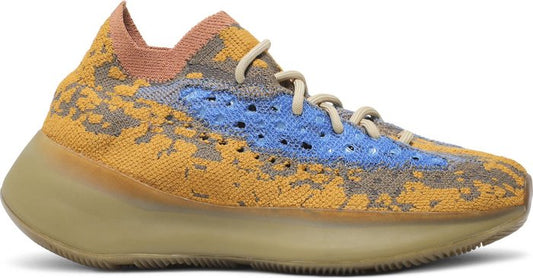 ADIDAS X YEEZY - Adidas YEEZY Boost 380 Blue Oat Sneakers (Reflective)