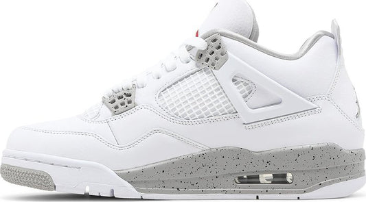 NIKE x AIR JORDAN - Nike Air Jordan 4 Retro White Oreo Sneakers (2021 Version)