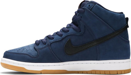 NIKE - Nike Dunk High Pro ISO SB Orange Label - Midnight Navy Sneakers