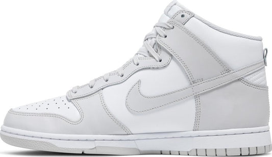 NIKE - Nike Dunk High Retro White Vast Grey Sneakers (2021)