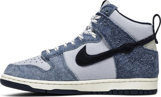 NIKE - Nike Dunk High AB Midnight Navy x Notre Sneakers