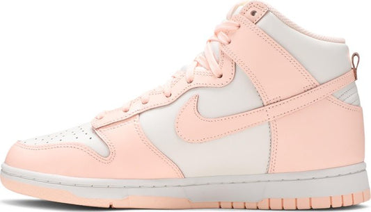 NIKE - Nike Dunk High Sail Crimson Tint Sneakers (Women)