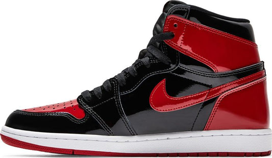 NIKE x AIR JORDAN - Nike Air Jordan 1 Retro High OG Patent Bred Sneakers