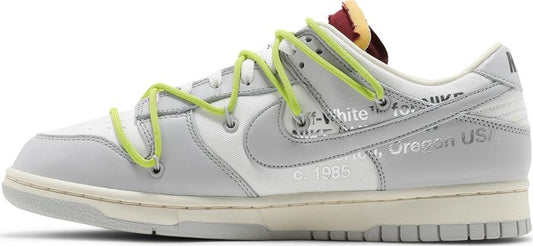 NIKE x OFF-WHITE - Nike Dunk Low "Lot 08 Of 50" x Off-White Sneakers