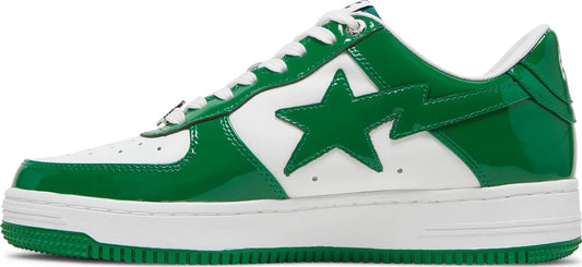BAPE - A Bathing Ape Bape Sta Low Green Sneakers