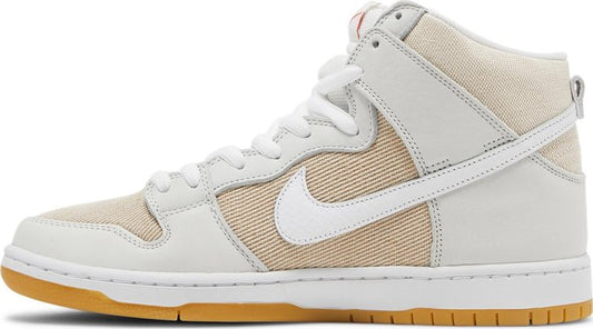 NIKE - Nike Dunk High Pro ISO SB Unbleached Pack - Natural Sneakers