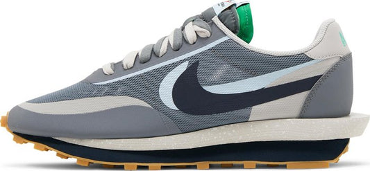 NIKE x SACAI - Nike LDWaffle Kiss of Death 2 Cool Grey x CLOT x Sacai Sneakers