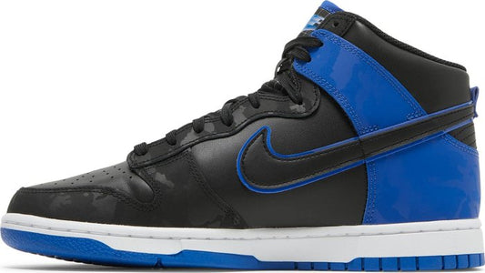 NIKE - Nike Dunk High Retro SE Hyper Royal Camo Sneakers