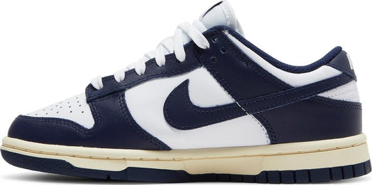 NIKE - Nike Dunk Low Vintage Navy Sneakers (Women)