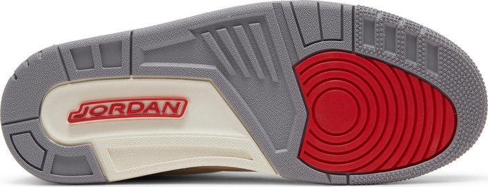 NIKE x AIR JORDAN - Nike Air Jordan 3 Retro SE Muslin Sneakers