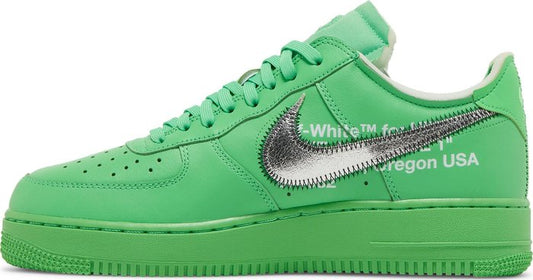 NIKE x OFF-WHITE - Nike Air Force 1 Low Light Green Spark x Off-White Sneakers