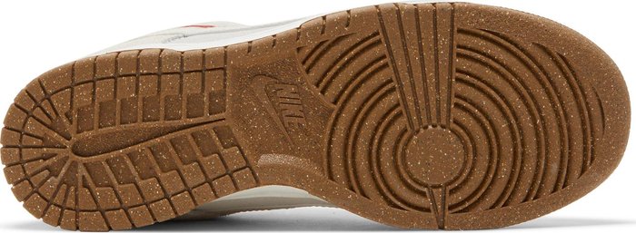 NIKE - Nike Dunk Low SE 85 Double Swoosh Sail Orange Sneakers (Women)