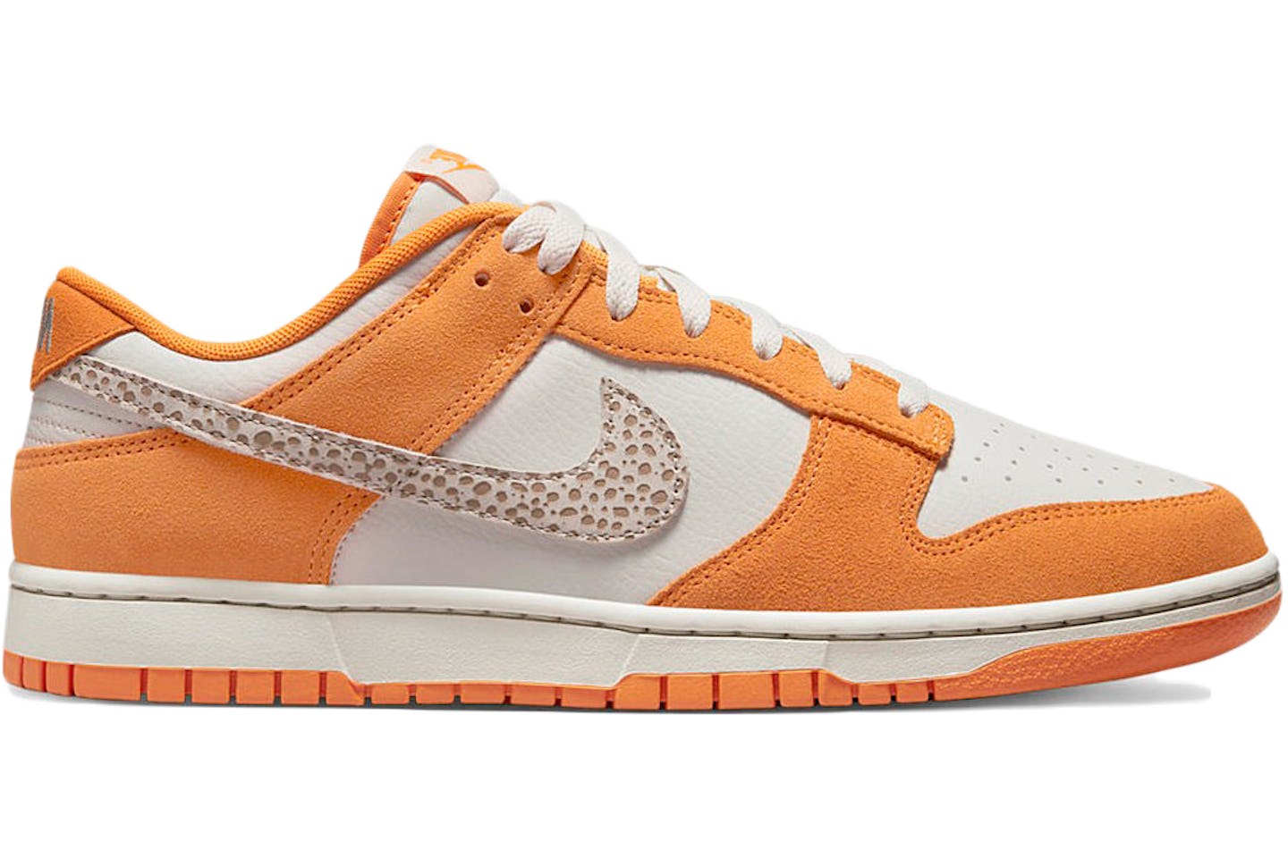 NIKE - Nike Dunk Low AS Safari Swoosh Kumquat Sneakers