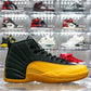 NIKE x AIR JORDAN - Nike Air Jordan 12 Retro University Gold Sneakers