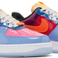 NIKE -  Nike Air Force 1 Low SP Total Orange Multi-Patent x Underfeated Sneakers