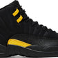 NIKE x AIR JORDAN - Nike Air Jordan 12 Retro Black Taxi Sneakers